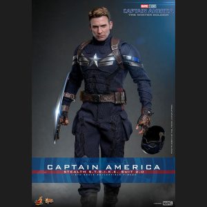 Hot Toys 1/6 Captain America The Winter Soldier Stealth Strike Suit 2.0 Ver MMS783