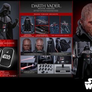 Alternative view of Hot Toys 1/6 Darth Vader MMS811 Star Wars Revenge Of The Sith Deluxe Version