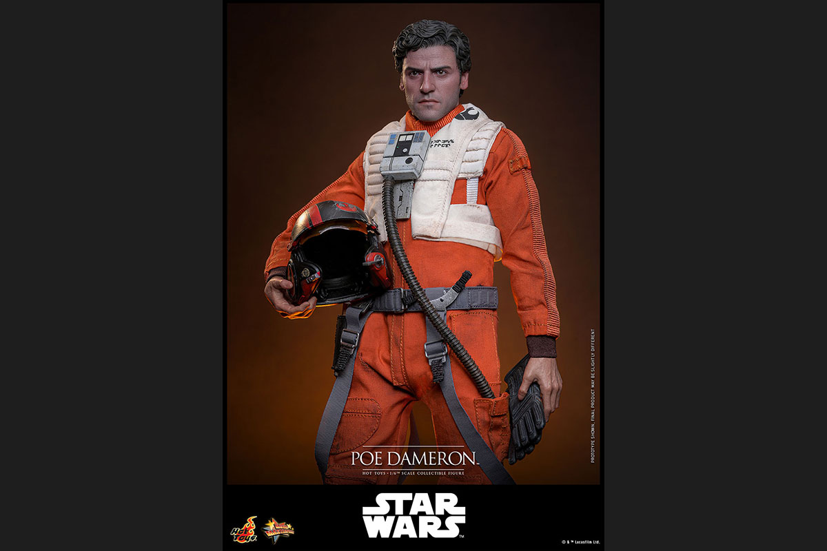 Hot Toys 1/6 Poe Dameron MMS806 Star Wars The Force Awakens - Image 13