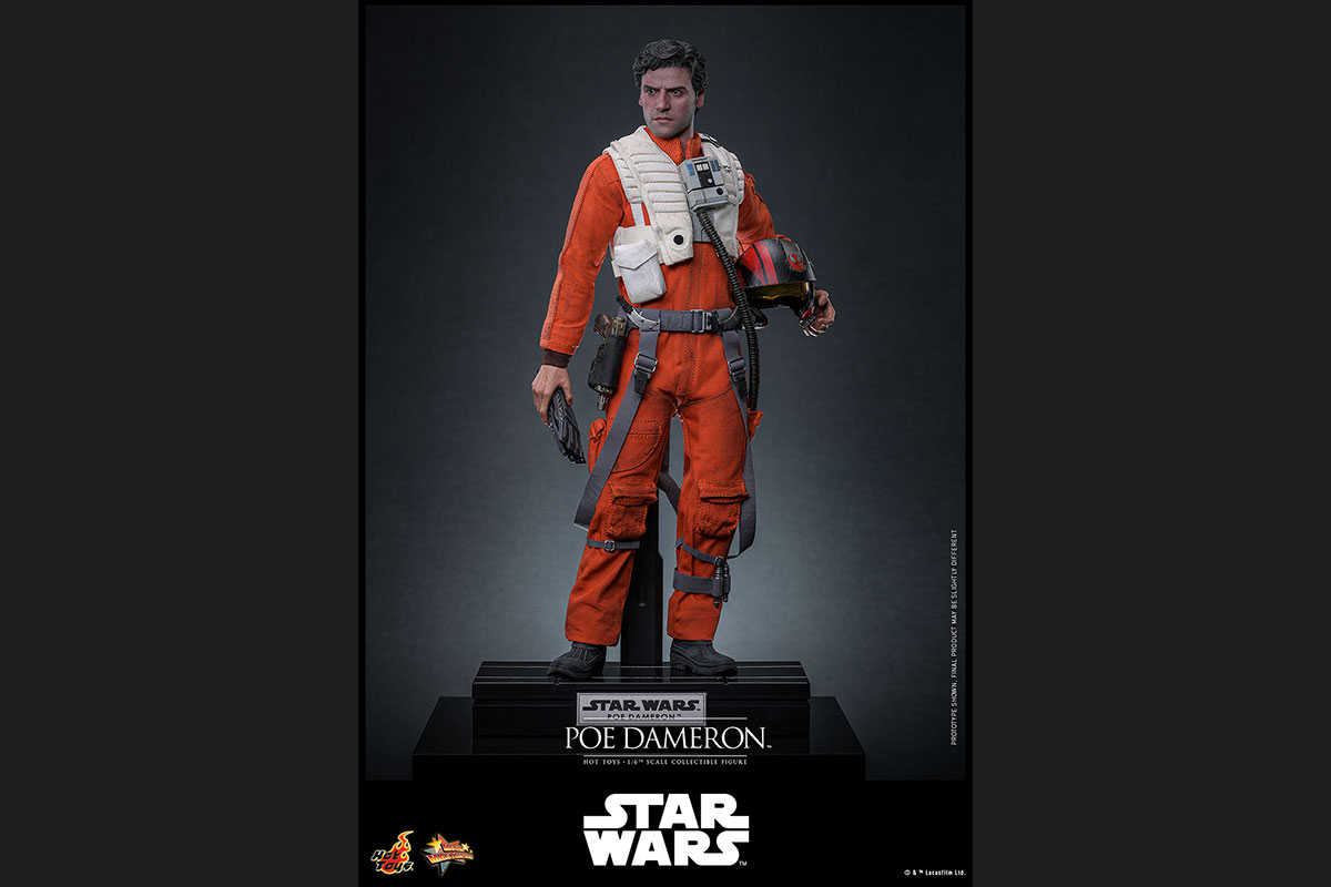 Hot Toys 1/6 Poe Dameron MMS806 Star Wars The Force Awakens - Image 10