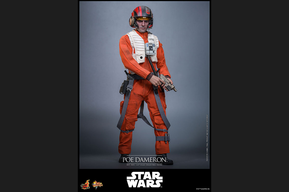 Hot Toys 1/6 Poe Dameron MMS806 Star Wars The Force Awakens - Image 7