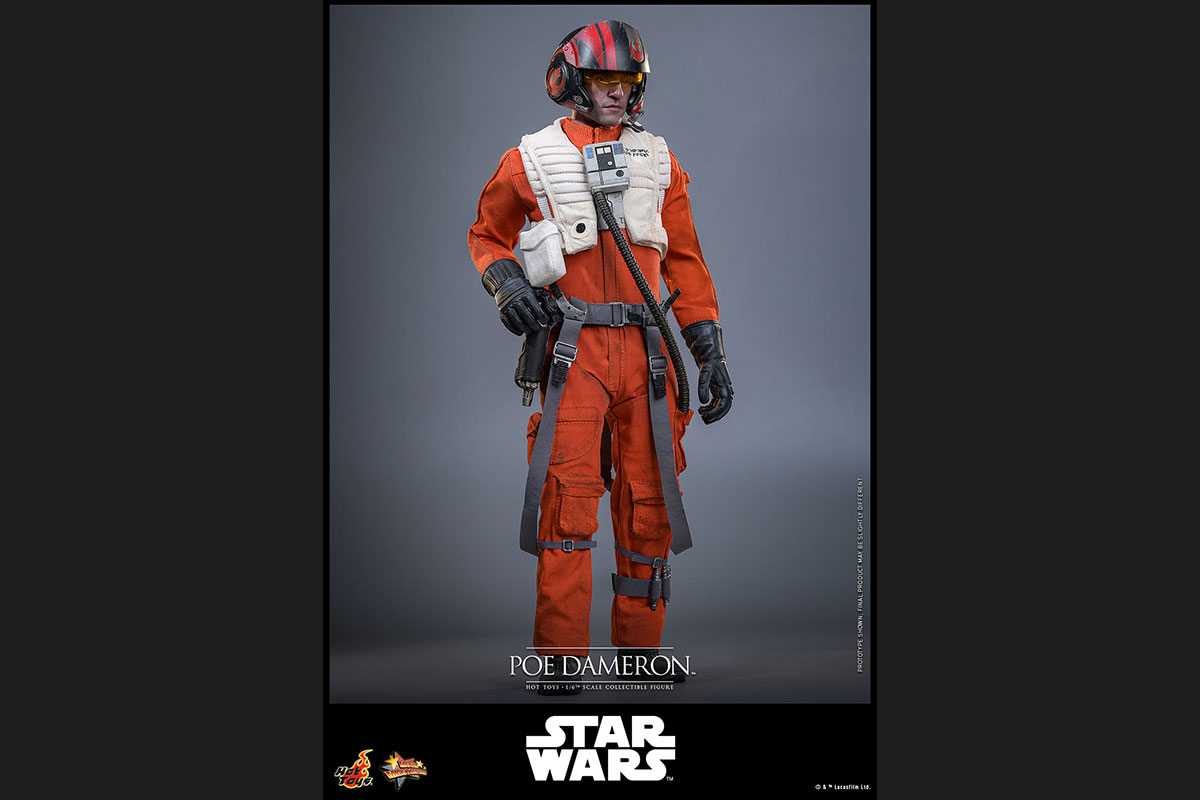 Hot Toys 1/6 Poe Dameron MMS806 Star Wars The Force Awakens - Image 5