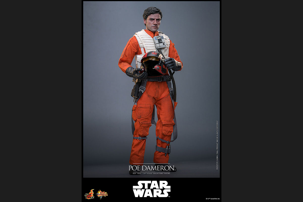 Hot Toys 1/6 Poe Dameron MMS806 Star Wars The Force Awakens - Image 4