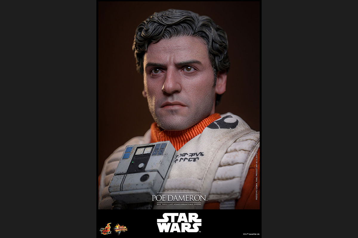Hot Toys 1/6 Poe Dameron MMS806 Star Wars The Force Awakens - Image 17