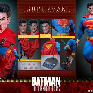 Alternative view of Hot Toys 1/6 Superman CMS032 Batman The Dark Knight Returns